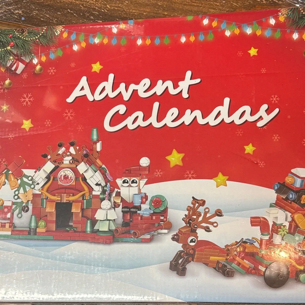 Christmas Mini Blocks Advent Calendar for Kids